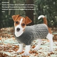thumbnail image 4 of Prendas De Punto Para Perros, Suéter Para Perros, Suéter De Dos Patas Con Cuello Alto, Tejido Por Cable, Cálido, Fácil De Usar, Cómodo Para Perros, 4 of 7