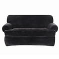 thumbnail image 1 of Housse Stretch Plush causeuse de Sure Fit, 1 of 3