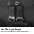 thumbnail image 4 of Eigraketly Bolsa para asiento trasero de bicicleta, correa reflectante, marco resistente a desgarros, bolsa para sillín, portaequipajes, ropa, equipo de Ciclismo Eigraketly OD027437-00, 4 of 6