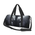thumbnail image 1 of Fotbe Elegant Feathered Floral Wings Bolsa Deportiva de Lona Plegable con Estampado, Bolsa de Gimnasio con Bolsillo Seco/Húmedo, Bolsa de Viaje Ultraligera de Gran Capacidad, 1 of 6