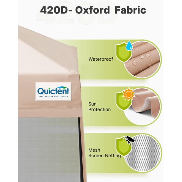 Quictent 9'x9' Pop-up Tent | Retail canopies for ecommerce
