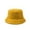 Yellow, variant on PMVFHDE Unisex Winter Pile Fuzzy Bucket Hat Warm Trapper Style with Ear Coverage for Cold Weather Yellow
