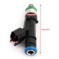 thumbnail image 3 of 6Pcs Upgrades Fuel Injectors For 2004-12 Liberty 3.7L 0280158020 53032701AA, 3 of 9