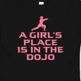 thumbnail image 4 of Inktastic Girls Cute Karate Martial Arts Girls Baby T-Shirt, 4 of 5