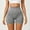 Grey, variant on Womens High Wlex Flexible Workout Shorts For Yoga Training And Cycling With High Waisted Lift Breathable For Comfortable Mobility Comfort Shorts for Women, Size L