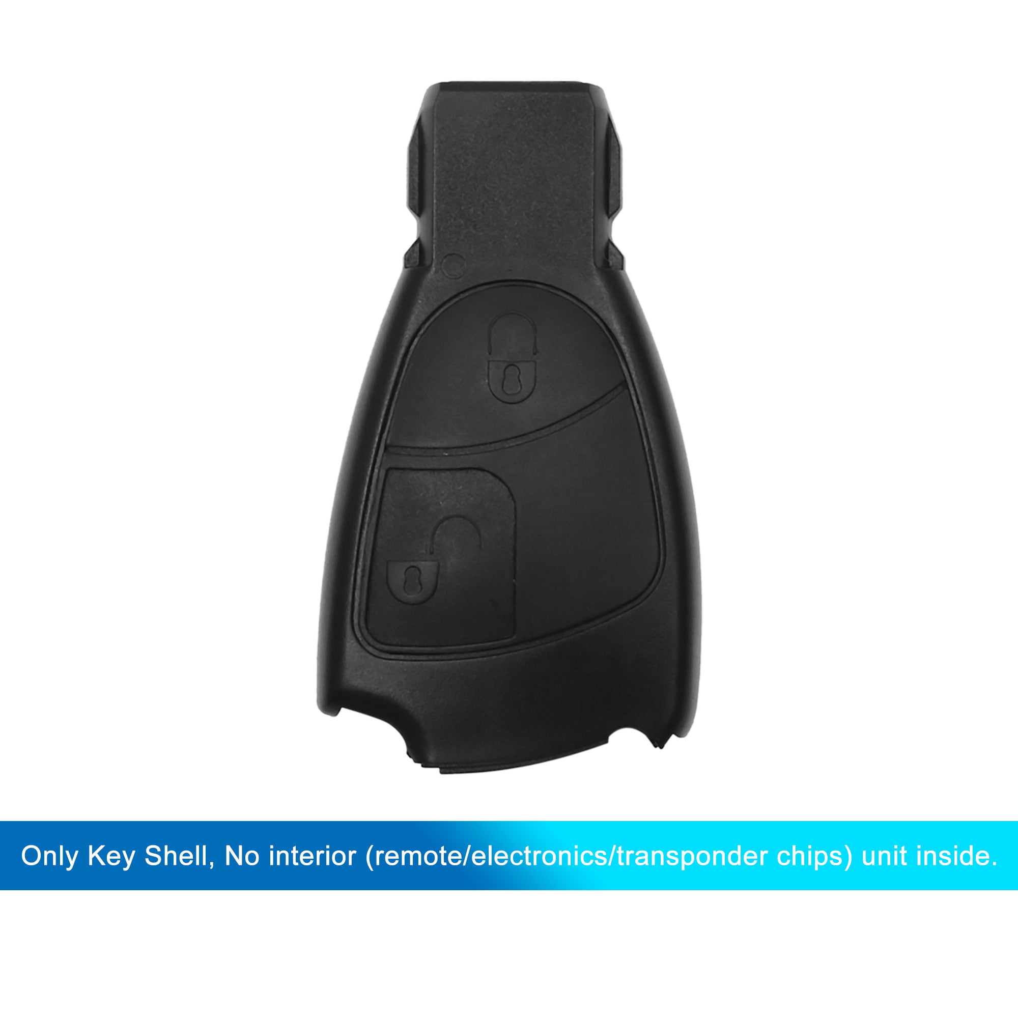 2 Button Car Remote Key for Mercedes Benz C E B S Class ML Fob Case Shell Cover