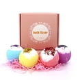 thumbnail image 2 of Openpig Clearance Bath Ball Set Bath Perfume Oil Explosion Ball Bath Bath Ball Bath Ball Set 4PCS, 2 of 6