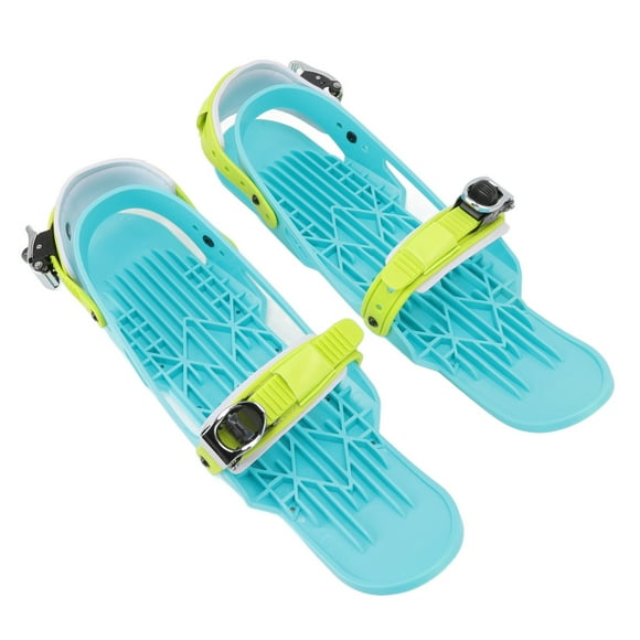 Short Skiboards, Mini Ski Skates Portable Metal Buckle Safe Use  For Downhill Slopes For Adults