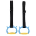 thumbnail image 1 of Kids Gymnastics Rings for Home Exercise Adjustable Straps Indoor Gym Rings for Children Pull Up Rings for Toddler Fitness Training, 1 of 8