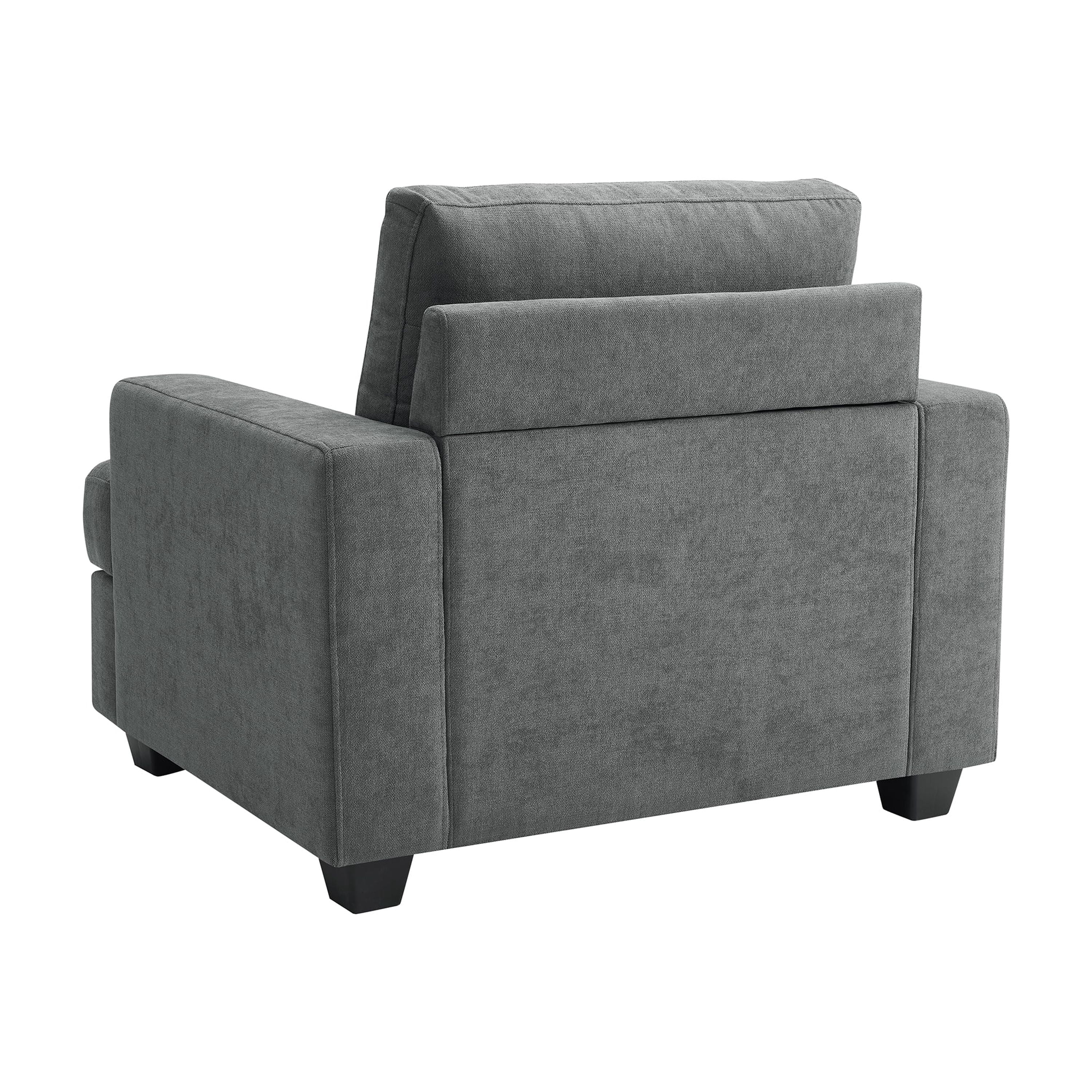 AC Pacific Thomas Modern Adult Armchair, Grey