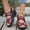 Red, variant on HAOTAGS Womens Casual Wedge Heel Sandals Comfortable Dressy Platform Shoes Wine Size 6.5