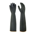 thumbnail image 2 of Extra Long 55cm Latex Rubber Gloves Work Rubber Gloves -, 2 of 8