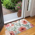 thumbnail image 2 of Pioneer Flower Floral Print Pattern Door Rugs,Washable Non Slip Door Mats Indoor,Decorative Door Mats,Entry Mat Indoor for Entrance,Bedroom,Kitchen,Bathroom,17"x30", 2 of 6