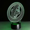 thumbnail image 5 of 2026 Artistic Abstraction Modern 3D USB Night Light Colorful Color Changing LED Desk Table Light Lamp for Home Bedroom Decoration, 5 of 5