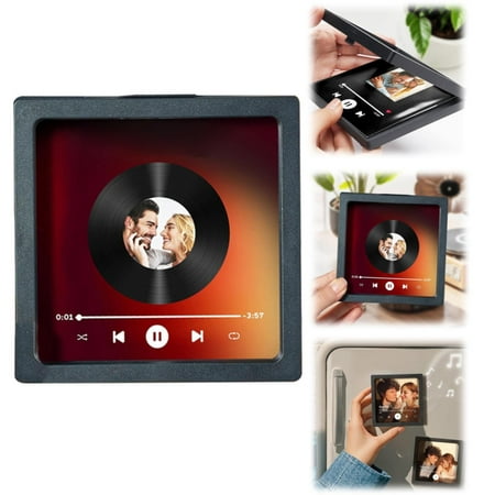 

Black AND Friday deals today 2024!Stickers SOUFEEL Personalised Photo Magnet Personalised Album Music Fridge Magnet DIY Can Play Songs And Adjust Volume Decoration Gift by queshizhe