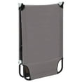 thumbnail image 4 of vidaXL Patio Lounge Chair Folding Sunlounger Outdoor Sunbed for Poolside Steel, 4 of 74
