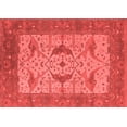 thumbnail image 1 of Ahgly Company Indoor Rectangle Oriental Red Industrial Area Rugs, 6' x 9', 1 of 4