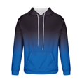 thumbnail image 4 of Men's Neon Printed Hoodies Oversized Long Sleeve Hooded Collar Drawstring Sweatshirts Casual Fall Fashion Clothes, 4 of 6