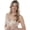 Mocha, variant on 5006222 Floral Jacquard Wireless Soft Cup Bra with Lightly-Lined Cups