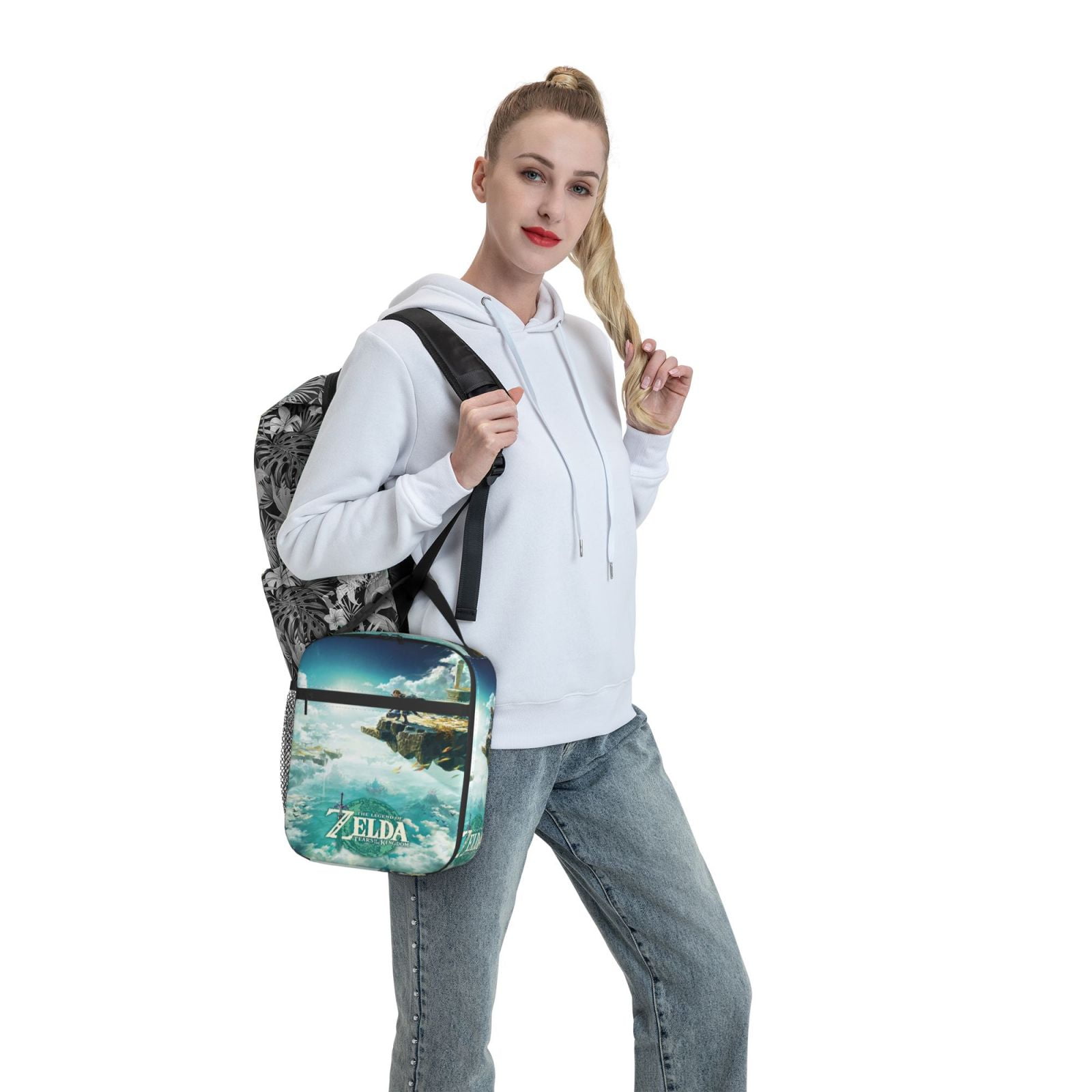 Legend Of Zelda Lunch Bag Insulated Tote Cooler Small Lunch Box Reusable Cooling Waterproof