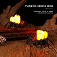 20 Pcs Halloween Spider Tea Lights, Spooky Spider Flameless LED Candles