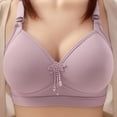 thumbnail image 2 of SMihono Fashion Sports Bras for Women Bralettes for Women with Support Sexy Underwear Support Bras for Older Women Lift No Underwire Pink 36/80, 2 of 9