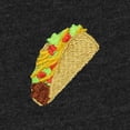 thumbnail image 2 of Dalix Taco Embroidered Fleece Crewneck Long Sleeve Sweatshirt Mens in Dark Heather S Small, 2 of 5