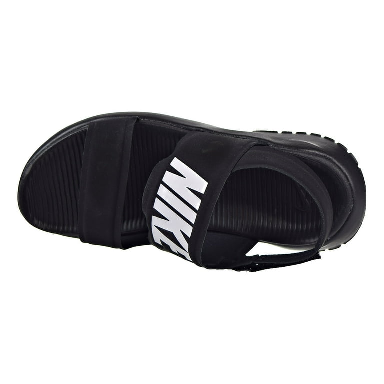 Nike Women's Tanjun Sandals, Black/White-Black - Walmart.com