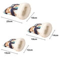 thumbnail image 6 of Pebbuoy Hamster Nest Cartoon Design Hamster Bed Soft Comfortable Plush Guinea Pig Sleeping Bag Pet Accessories, 6 of 8