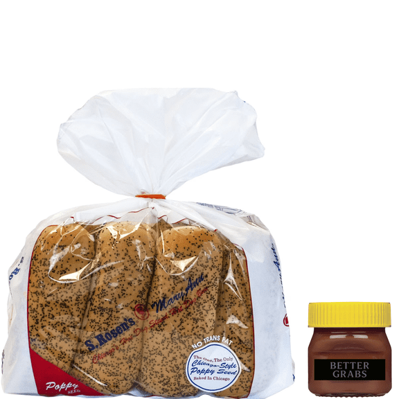S.Rosen's Mary Ann Hot Poppy Seed Dog Fresh Buns 15 oz., 8 Count