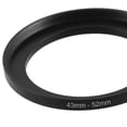 thumbnail image 5 of Camera Repairing 43mm to 52mm Metal Step Up Filter Ring Adapter, 5 of 6