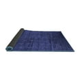 thumbnail image 2 of Ahgly Company Indoor Rectangle Solid Blue Modern Area Rugs, 8' x 10', 2 of 4