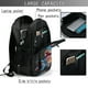 thumbnail image 4 of Fotbe Blue Dinosaur Mochila con Estampado y Puerto USB para Hombre y Mujer, Mochila Antirrobo, Mochila de Viaje, Mochila Escolar, Mochila Universitaria, 4 of 7