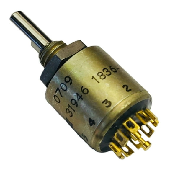 1836-110F, 31946 1836-110F Half Inch Enclosed Rotary Switch