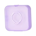 thumbnail image 1 of 6xMakeup Powder Puff Holder Case Soporte De Esponja De Maquillaje Portátil Para Niñas Y Mujeres Violeta, 1 of 8