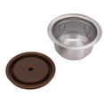 thumbnail image 1 of Cápsula De Café Reutilizable, Cápsulas De Café Recargables De Acero Inoxidable Para For , Cápsulas De Café Espresso Utilizables Con Cepillo Y Cuchara, Cápsula De, 1 of 7