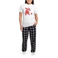 thumbnail image 5 of CafePress - Asian Dragon Women's Light Pajamas - Women's Short Sleeve Print T-Shirt and Pants Light Cotton Pajama Set, 5 of 7
