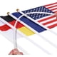thumbnail image 4 of YanonmyfdWorld Cup Handheld Flags, 48 Countries International Stick Flags with Plastic White Pole for World Cup Decorations 2026- Double Sided Polyester Fabric Small Flag on Stick for Olympic Party, 4 of 12