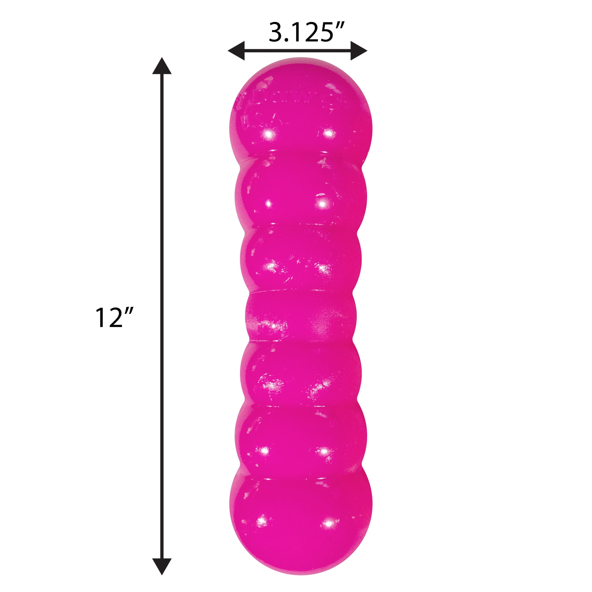Ruff Dawg Dawg-Buster XL Indestructible Rubber Retrieving Dog Toy, Color Varies