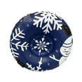 thumbnail image 4 of DYNWAVECA Inflatable Snow Tube Winter Sledding Toy PVC Modern with Handles Inflatable Snow Sled Sports Toy for Games Halloween Sledding, 4 of 9
