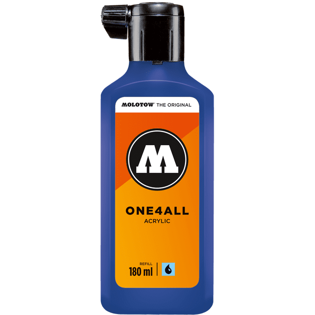 Pintura Acrilica Para Refill One4All 180Ml Molotow multicolor