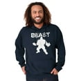 thumbnail image 4 of Beast Gym Fitness Meathead Hoodie Hooded Sweatshirt Men Brisco Brands M, 4 of 6