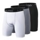 thumbnail image 1 of 3PCS Hombres Pantalones cortos deportivos Secado rápido Estiramiento Bodycon Correr Gimnasio Entrena Abanopi Pantalones cortos deportivos para hombre, 1 of 7