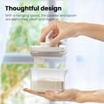 thumbnail image 3 of Shoreew Portable Milk Powder Container Box with Sealed Lid Dust-proof & Moisture-proof BPA Free Storage Box Multifunctional Baby Snack Fruit Food Container Baby Supplies, 3 of 7