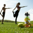 thumbnail image 4 of Water Bottle - 32oz - Leakproof With Full-Length Infusion Rod - Men Women's Ideal Fitness Gift Or For Gym, Camping, 4 of 5