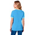 thumbnail image 5 of Woman Within Plus Size Contrast Tee 2-Pack, 5 of 6