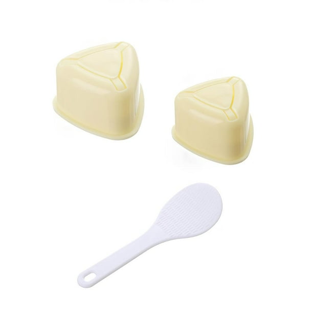 Bearachild Molde de bola de arroz triangular, molde de Sushi, molde de Bento de arroz para niños, molde de arroz de algas marinas Nori Cocina y Comedor Bearachild HA017869-00