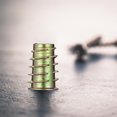 thumbnail image 1 of FUTUREORYY 120Pcs Threaded T Nut Set Carbon Steel Assorted Color for Carpenters, 1 of 4
