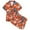 A-Orange106, variant on JAJAHO Silk Pajamas For Girls 2 Piece Sets Ocean Animals Printed Short Sleeve Sleepwear Shorts Set For Kids 2-13Y