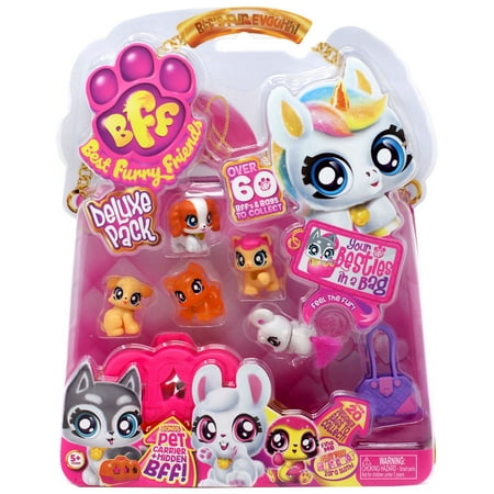 BFF Best Furry Friends Deluxe Pack Orange Jelly Dash Mini Figure (Best 6 Pack In The World)